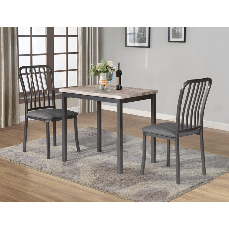 17 Stories Jevontay 2 - Person Dining Set | Wayfair